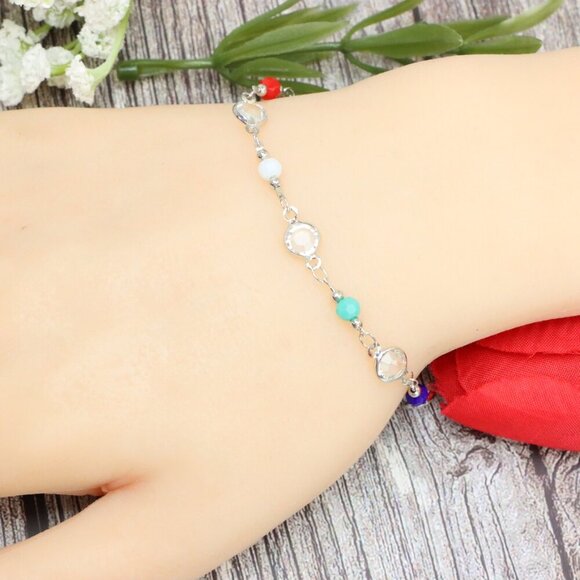"Trendy Handmade Bracelet – A Stylish Gift for Women & Girls, MAR091926 - Picture 1 of 10